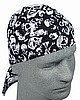 White Multi Skulls, Standard Headwrap